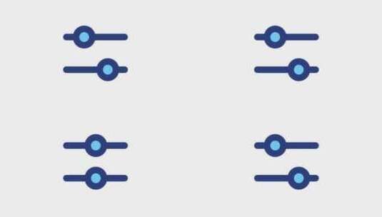 动画均衡器颜色Ui图标高清在线视频素材下载