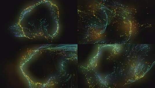 爆炸科学：3D动画和粒子物理高清在线视频素材下载