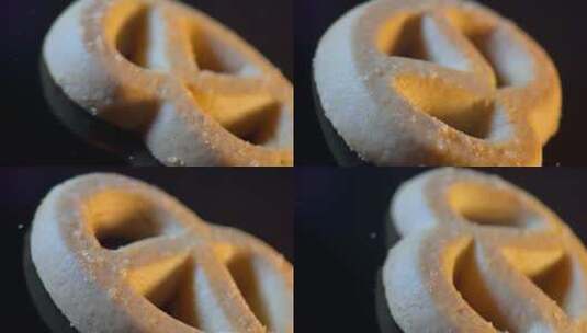 饼干曲奇甜点美食 (19)高清在线视频素材下载