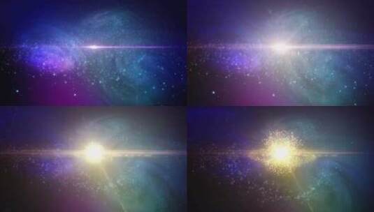 星空-银河系高清在线视频素材下载