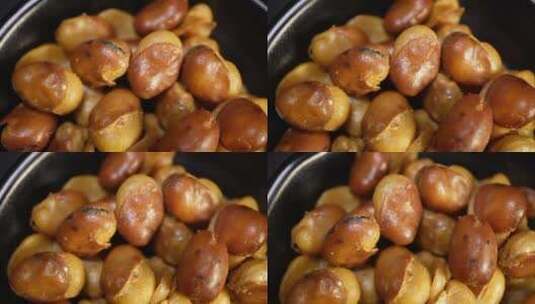 铁蚕豆怪味豆高清在线视频素材下载