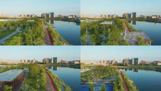 佛山桂城滨江公园-8高清在线视频素材下载