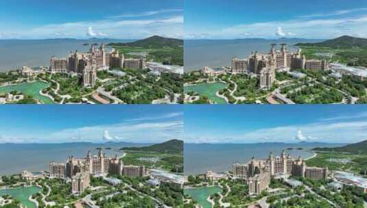 珠海长隆的酒店高清在线视频素材下载