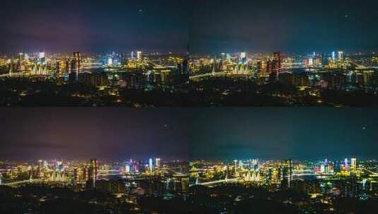 大重庆夜景高清在线视频素材下载