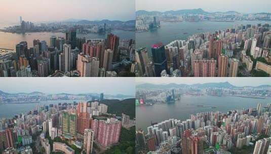 航拍香港高清在线视频素材下载