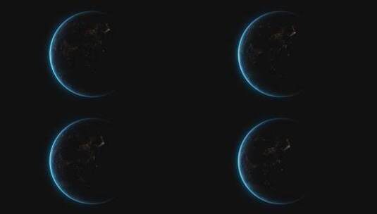 【透明通道】地球-02高清在线视频素材下载