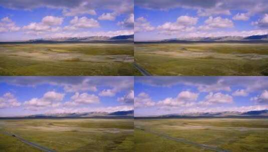 秋季新疆大草原高清在线视频素材下载