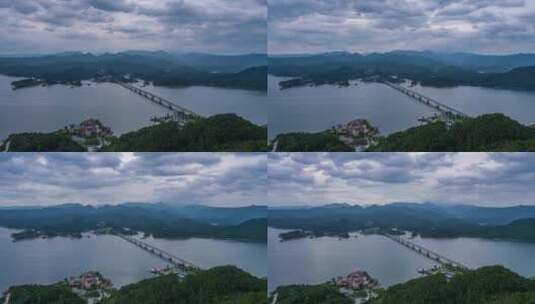 杭州千岛湖延时高清在线视频素材下载