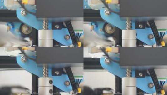 3D打印机开始启动高清在线视频素材下载