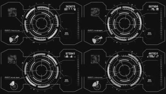 HUD显示器高清在线视频素材下载