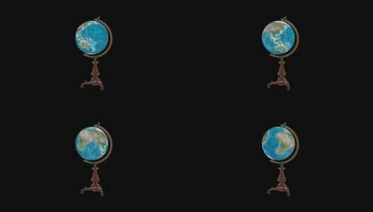 地球 地球仪 星球 教具 世界 全世界高清在线视频素材下载