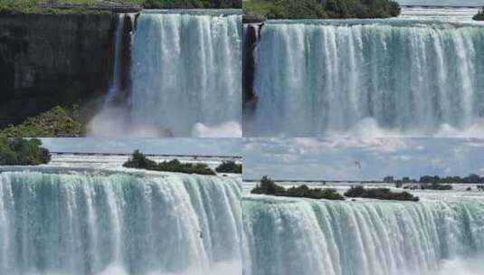 超级壮观的瀑布高清在线视频素材下载