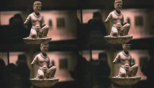 中国国家博物馆文物高清在线视频素材下载
