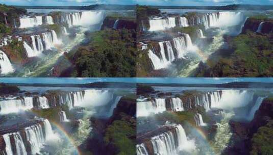 尼加拉瓜大瀑布美景高清在线视频素材下载