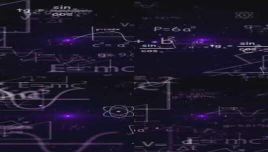 数学方程的连接网络高清在线视频素材下载