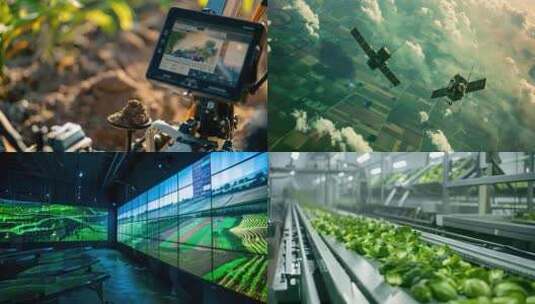 智慧农业 农业科技 生态农业 生态种植高清在线视频素材下载