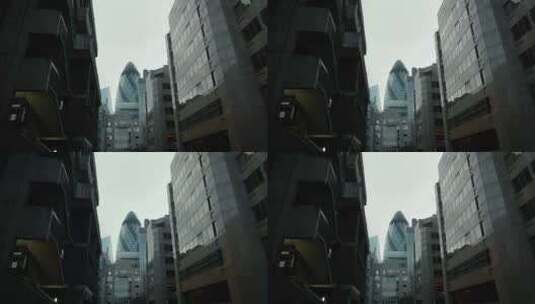 30 St Mary Axe，伦敦，建筑高清在线视频素材下载