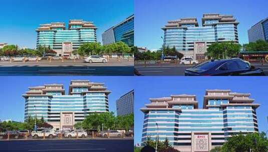 中国人民保险大厦高清在线视频素材下载