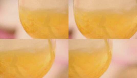 冲泡柚子茶高清在线视频素材下载