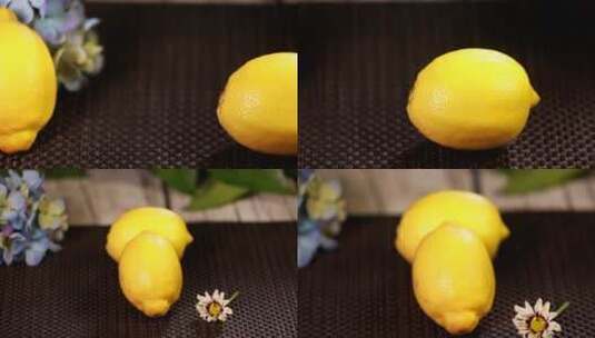 【镜头合集】维生素C柠檬水果高清在线视频素材下载