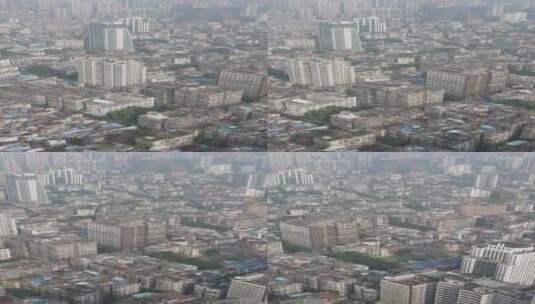 广州老城区居民楼航拍高清在线视频素材下载