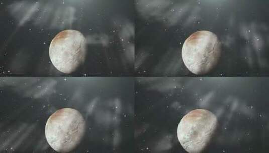 太空中的行星3d动画高清在线视频素材下载