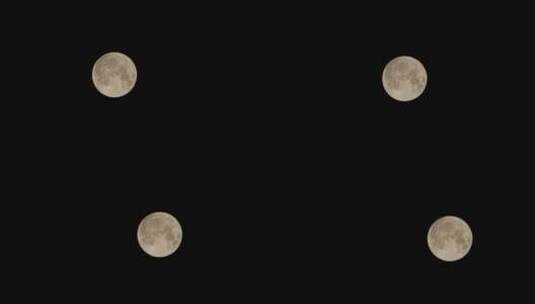 超级月亮十五月亮满月高清在线视频素材下载