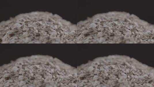 黑燕麦片LOG高清在线视频素材下载