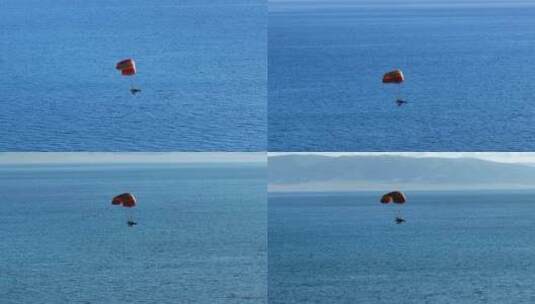 滑翔伞运动高清在线视频素材下载