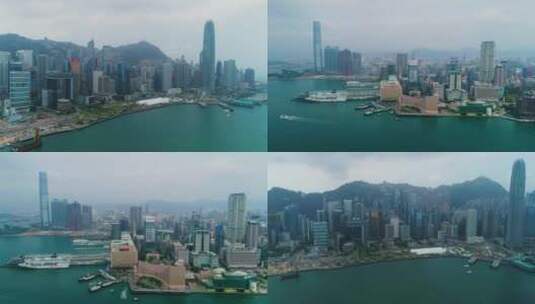 4K香港城市航拍高清在线视频素材下载
