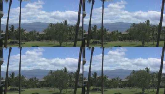 夏威夷莫纳凯阿山景观高清在线视频素材下载