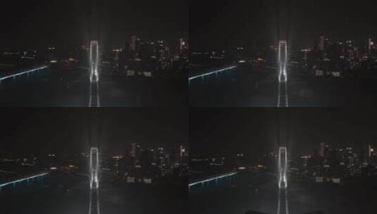 4K大气城市航拍日出日落夜景高清在线视频素材下载