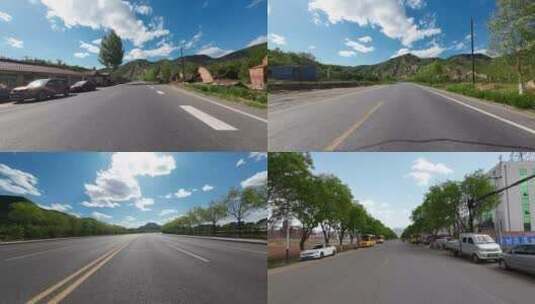 【合集】城市道路开车第一视角 记录仪视角高清在线视频素材下载