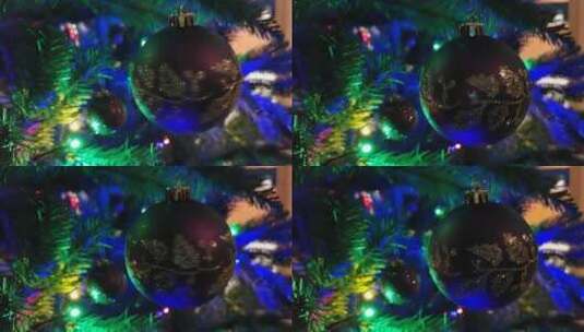 圣诞元旦双蛋礼物平安夜唯美4K视频背景素材高清在线视频素材下载