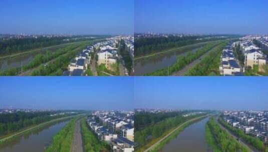 荆州古城大北门风景高清在线视频素材下载