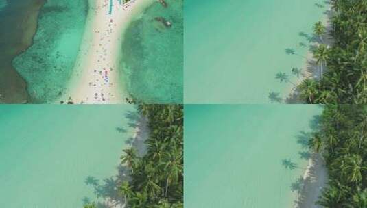 海景日光浴度假海滩度假高清在线视频素材下载
