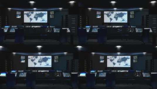 航空航天控制中心高清在线视频素材下载