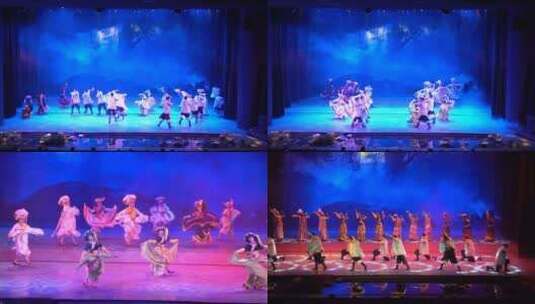 云南少数民族舞蹈08高清在线视频素材下载