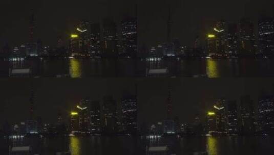 上海 夜景 陆家嘴 外滩 东方明珠 城市风光高清在线视频素材下载