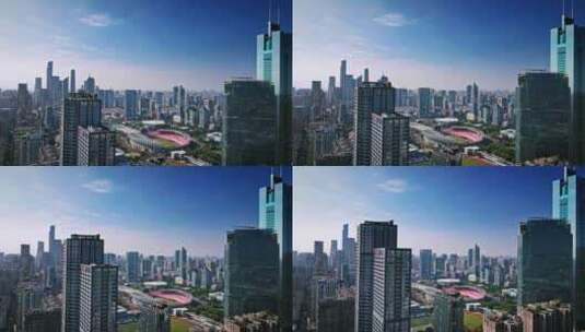广州天河区珠江新城 城市宣传片素材高清在线视频素材下载
