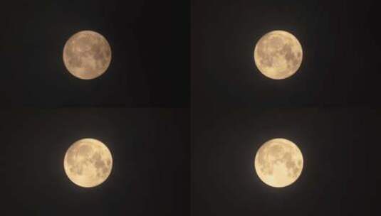 乌云遮住月亮延时乌云遮月月亮慢慢升起来了高清在线视频素材下载