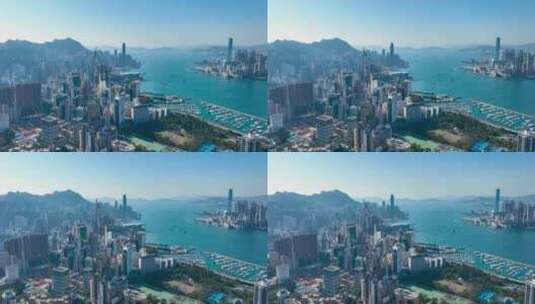 4K航拍香港16高清在线视频素材下载