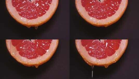 西柚水果高清在线视频素材下载