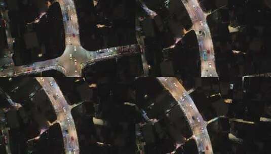 无人机航拍福建省厦门市思明区老城区街道高清在线视频素材下载