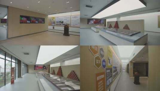 企业文化 企业文化墙 企业展厅 企业大厅高清在线视频素材下载