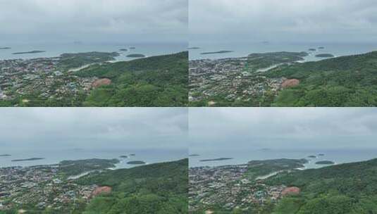 东南亚泰国普吉岛海岸线风景航拍高清在线视频素材下载