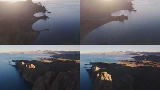 西藏圣象天门纳木错航拍高清在线视频素材下载