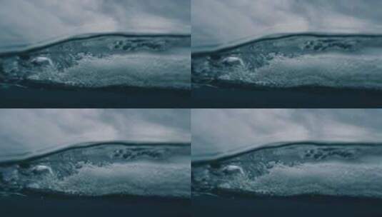 海洋水下的泡泡高清在线视频素材下载