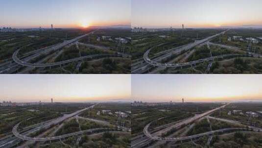 北京仰山桥4K延时视频高清在线视频素材下载