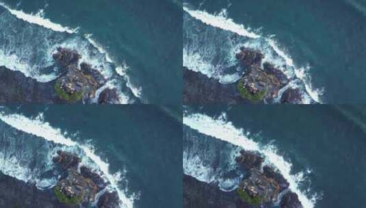 巴厘岛海神庙高清在线视频素材下载